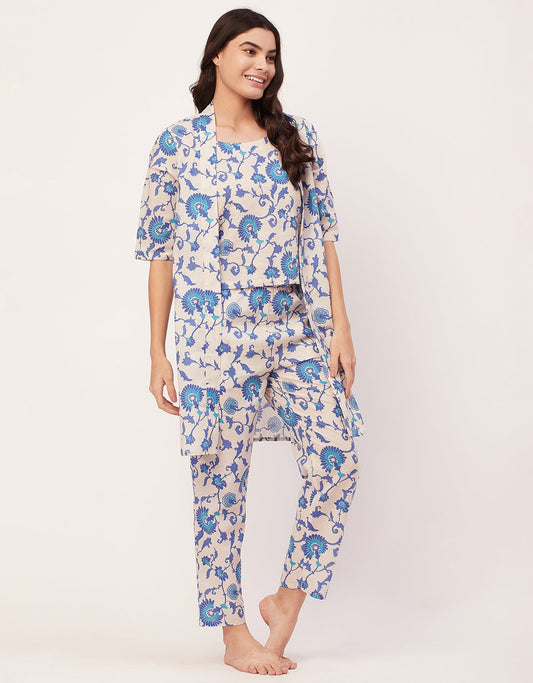 3 Pcs Loungewear Set