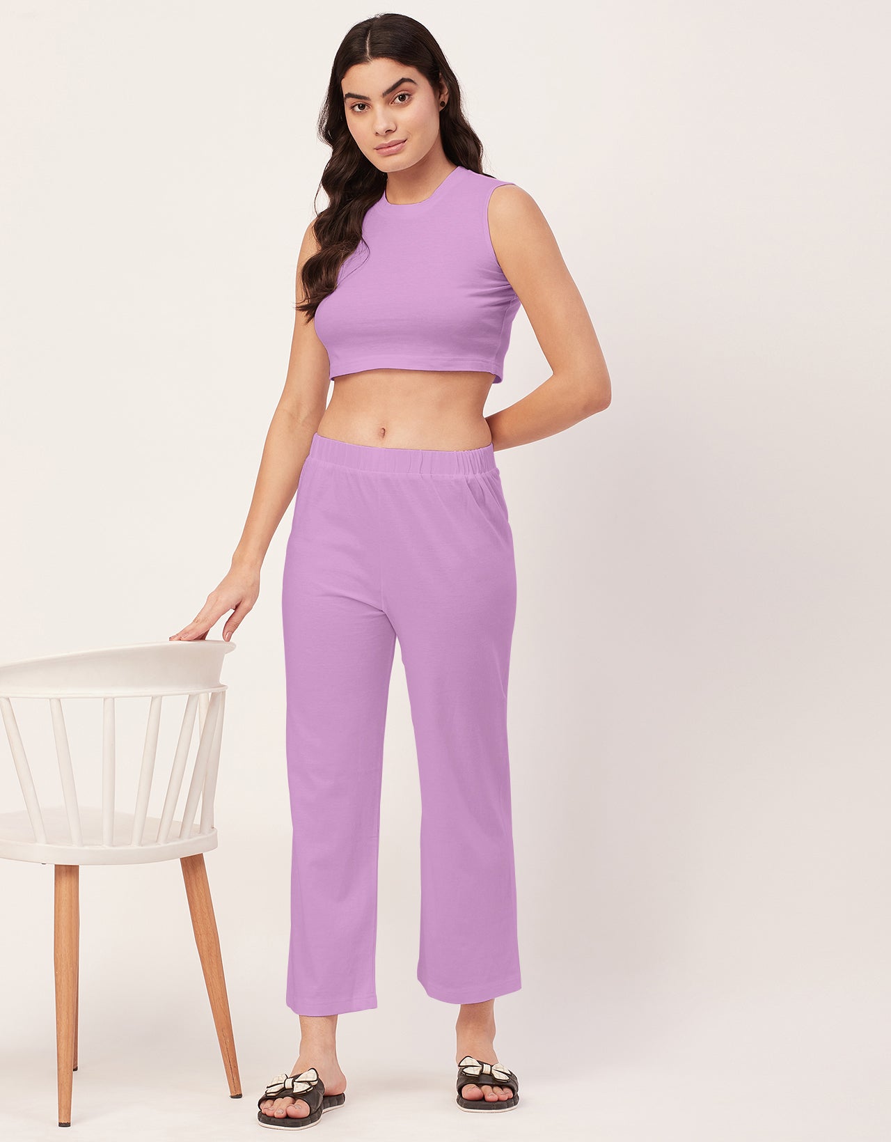 Jersey Coord Night Suit