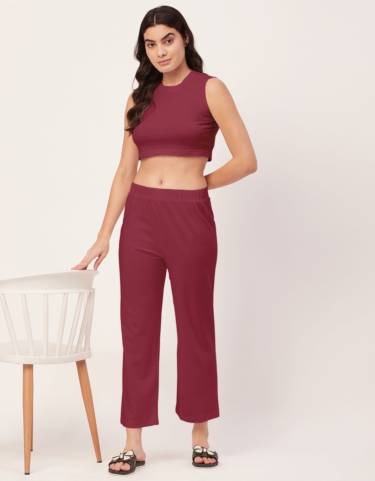 Jersey Coord Night Suit