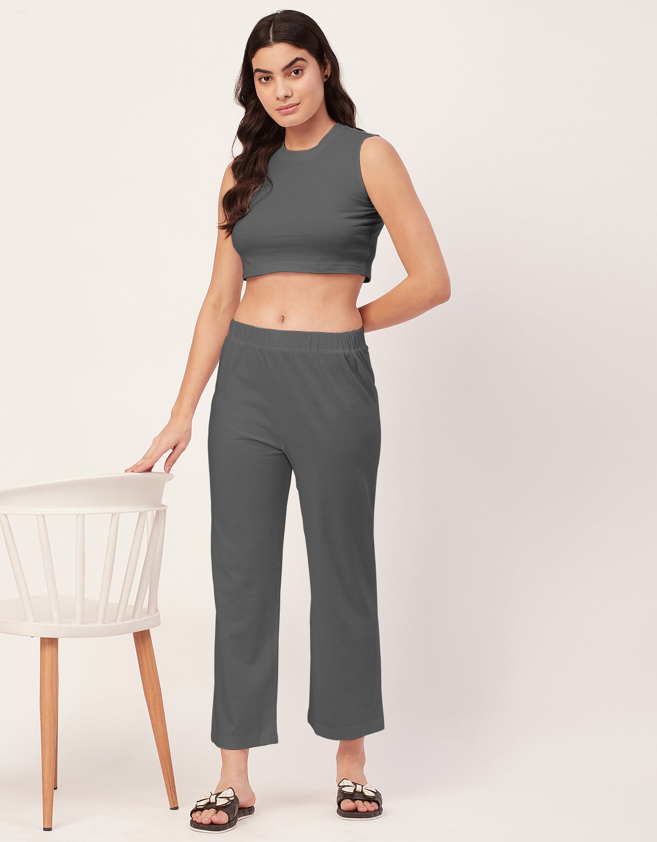 Jersey Coord Night Suit