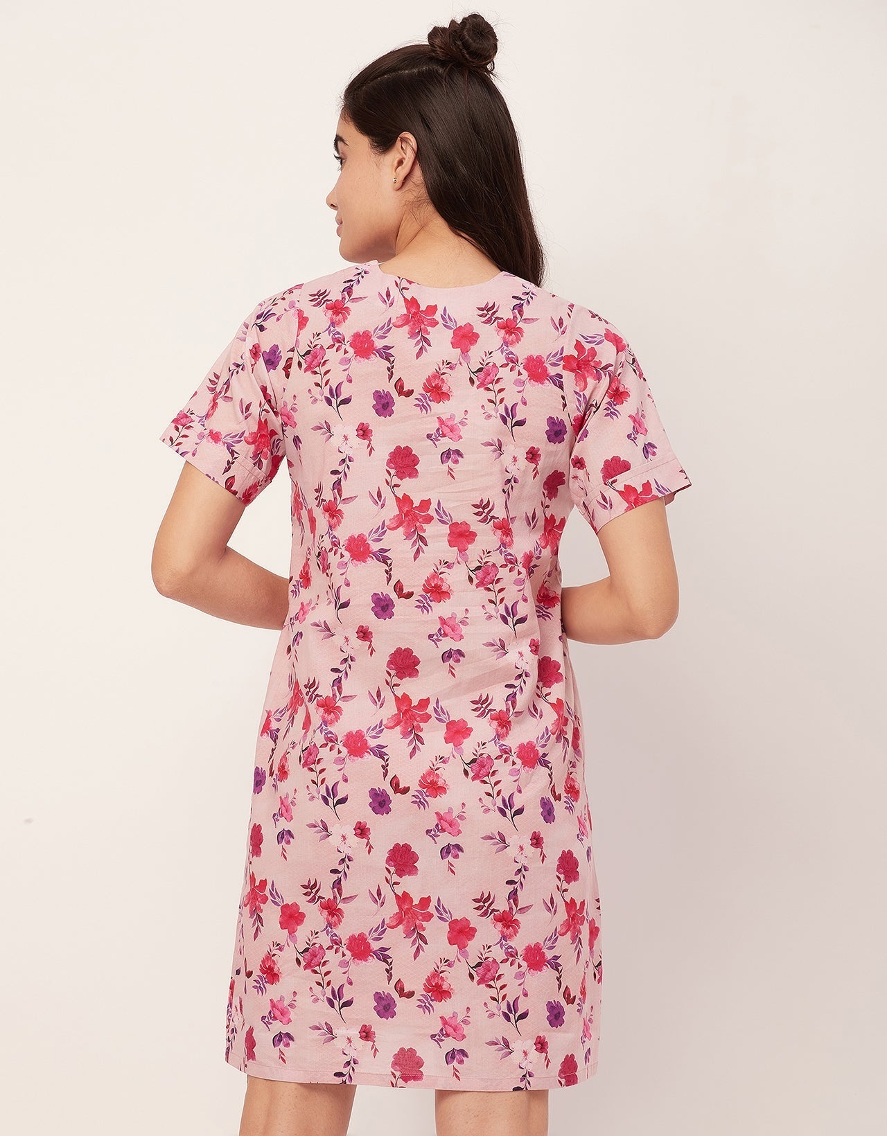 Printed Cotton Night Dress