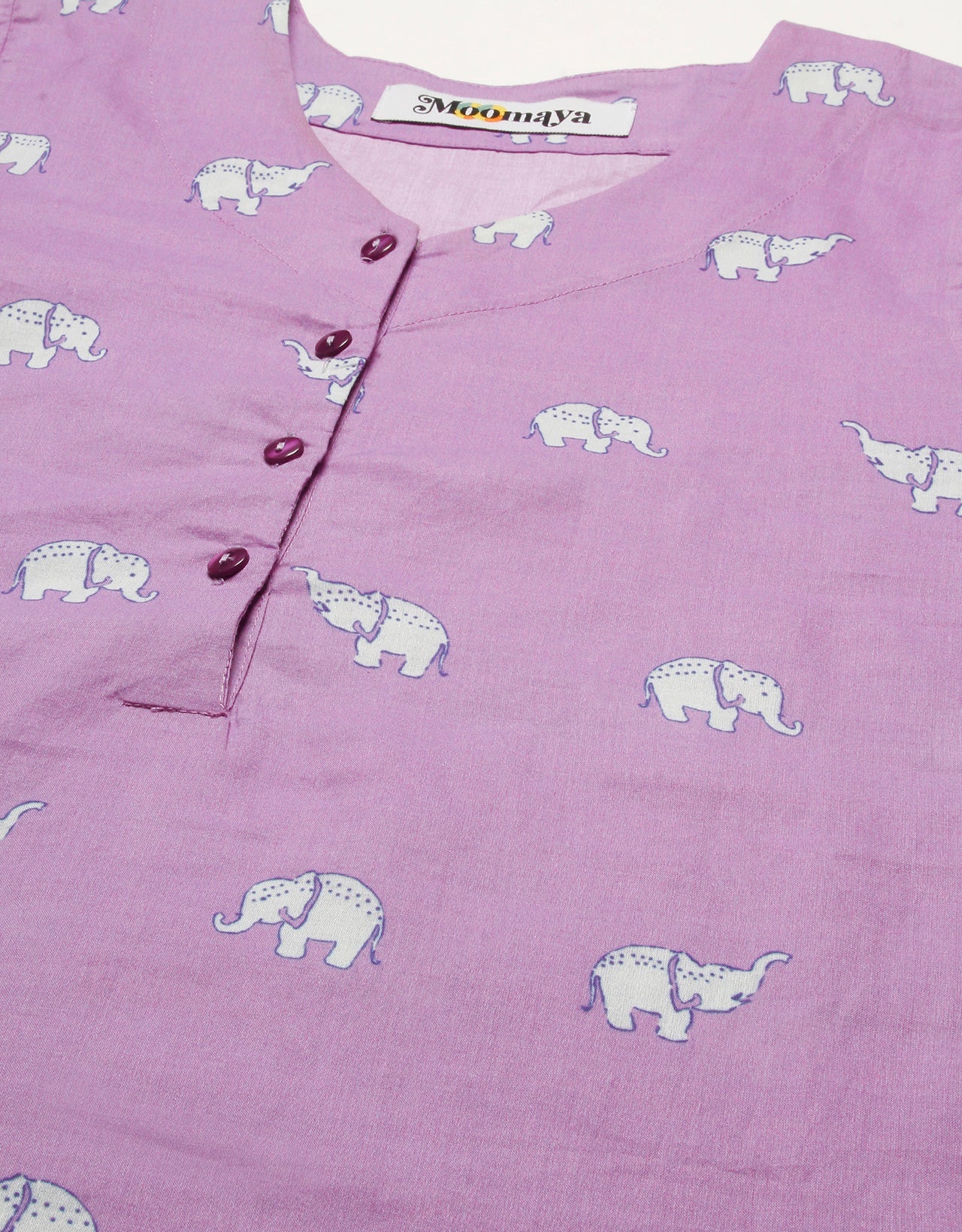 Printed Cotton Night Dress