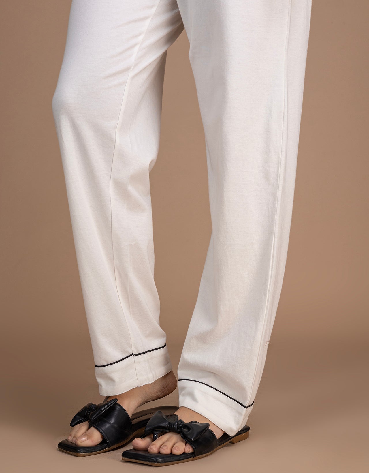 Moomaya Women's Cotton Jersey Button-Down Sleepwear Pajama Set