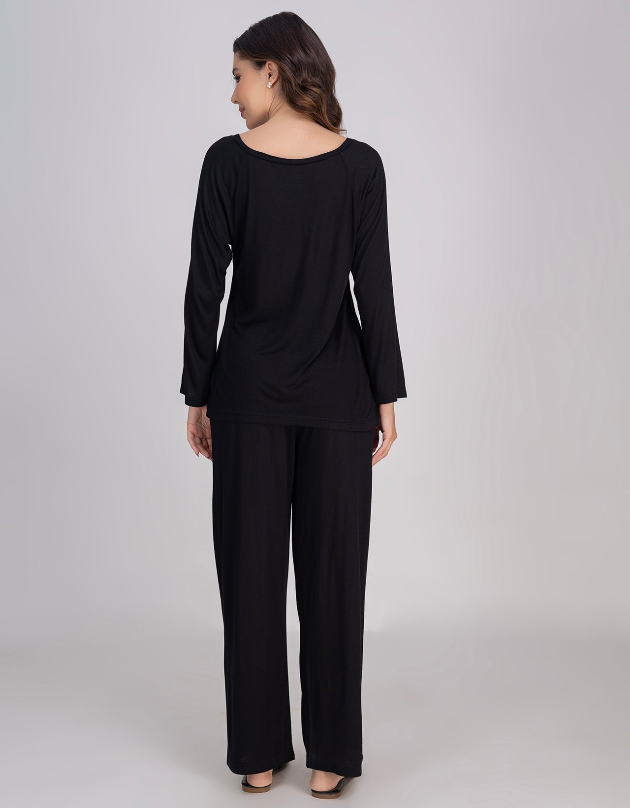 Moomaya Women's V-Neck Sleepwear Soft & Cozy Pajama Set