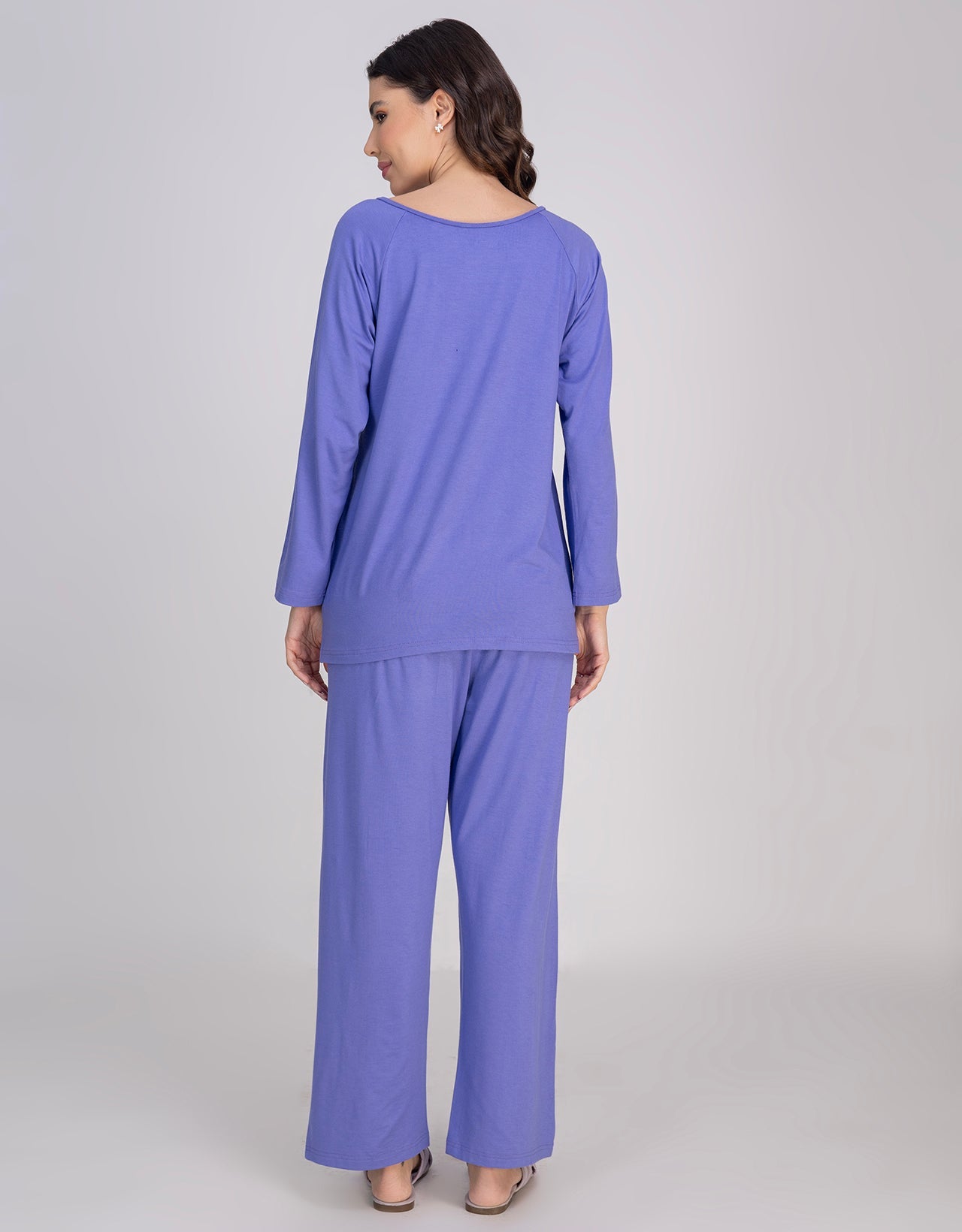 Moomaya Women's V-Neck Sleepwear Soft & Cozy Pajama Set