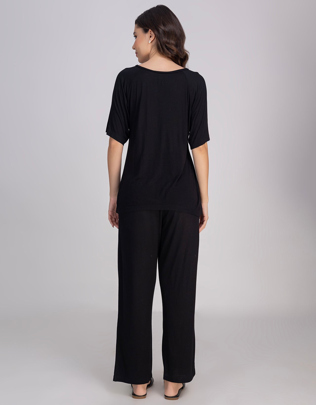 Moomaya 2-Piece Jersey Nightwear Set, Soft & Breathable Lounge Suit