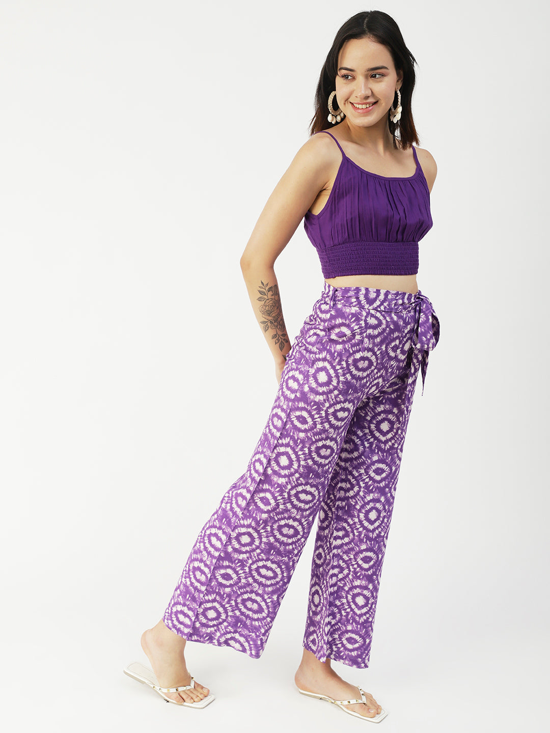 Summer Coord Set, Crop Top