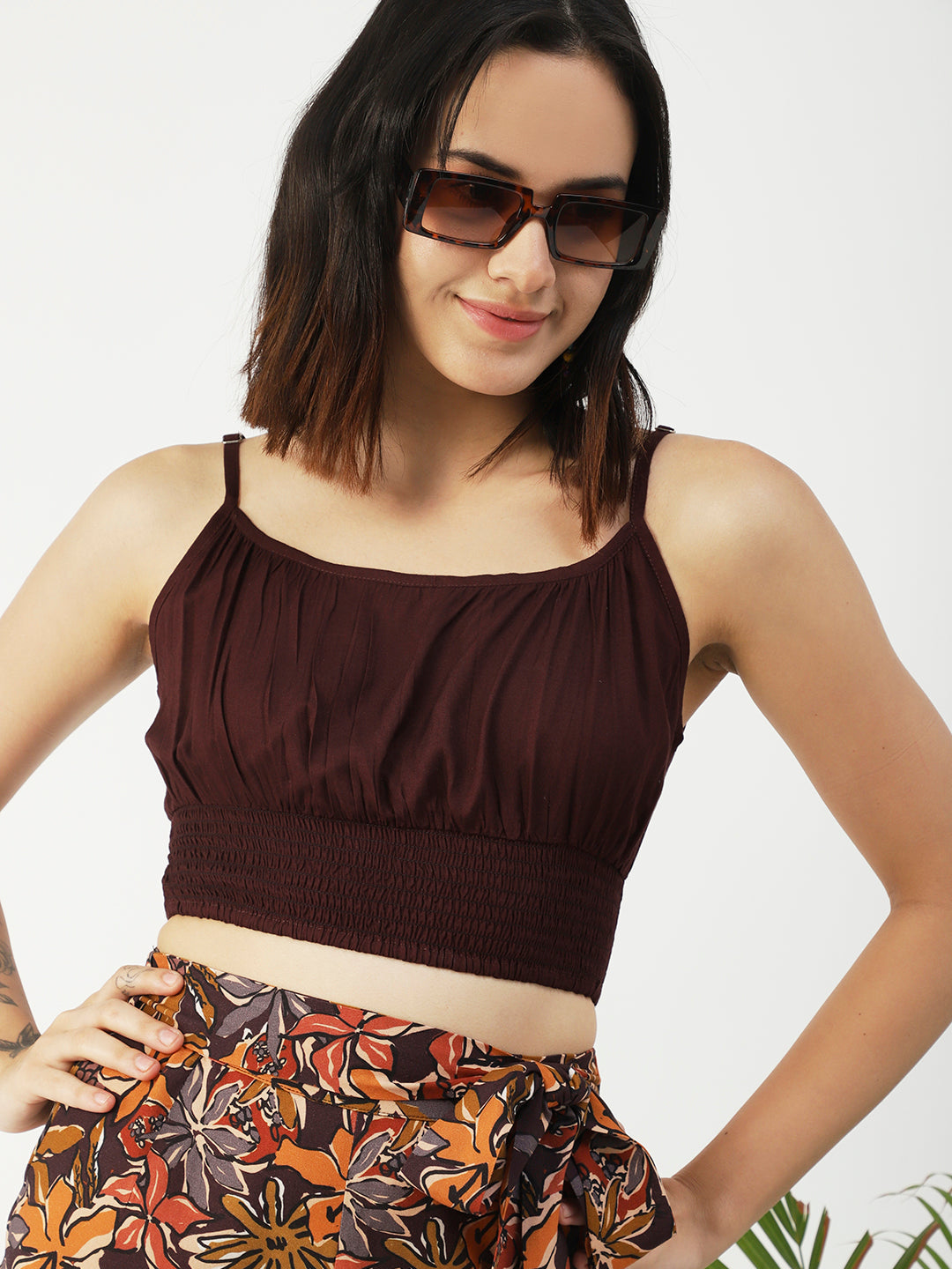 Summer Coord Set, Crop Top