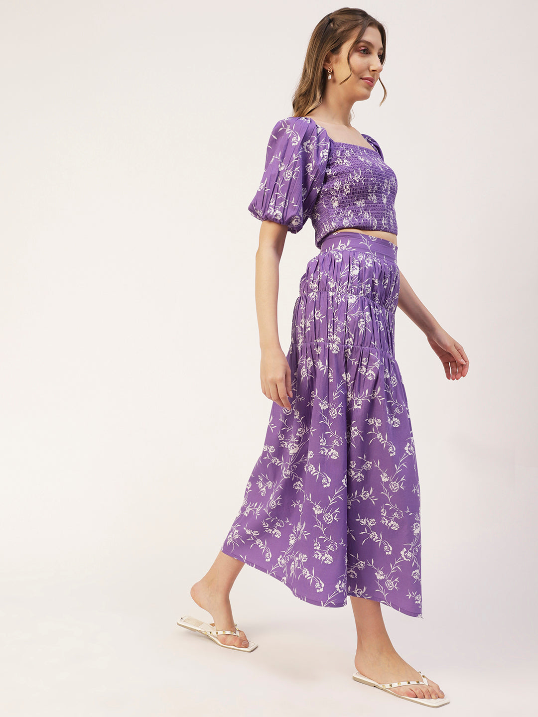 Summer 2 Pcs Skirt Top Set
