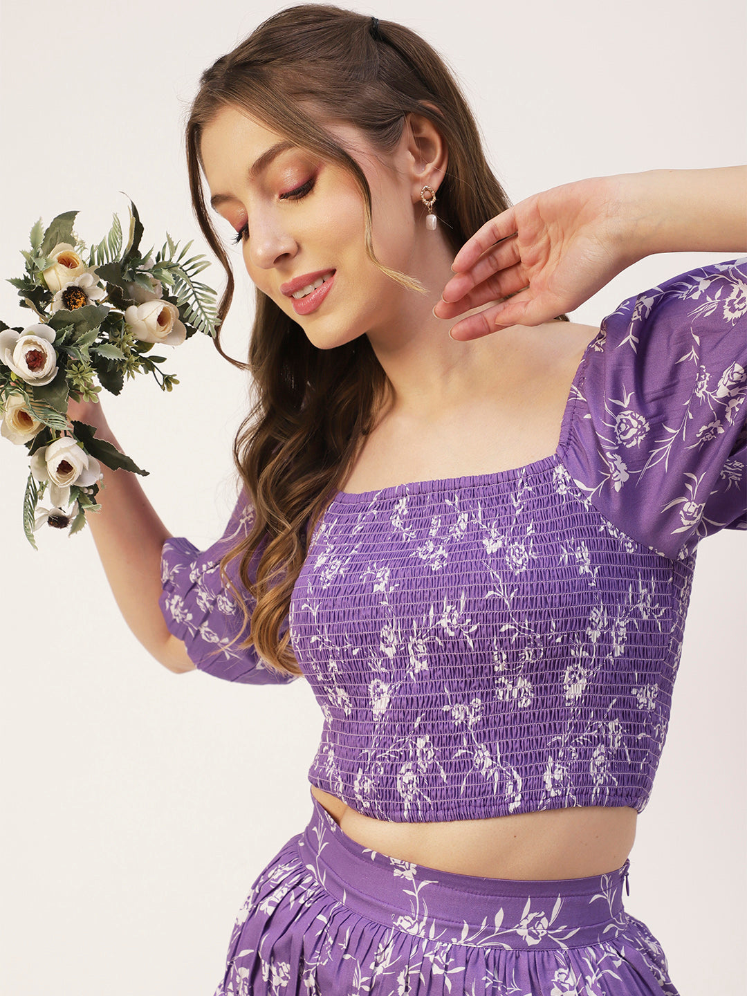 Summer 2 Pcs Skirt Top Set
