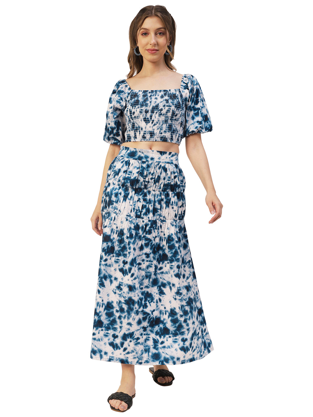 Summer 2 Pcs Skirt Top Set