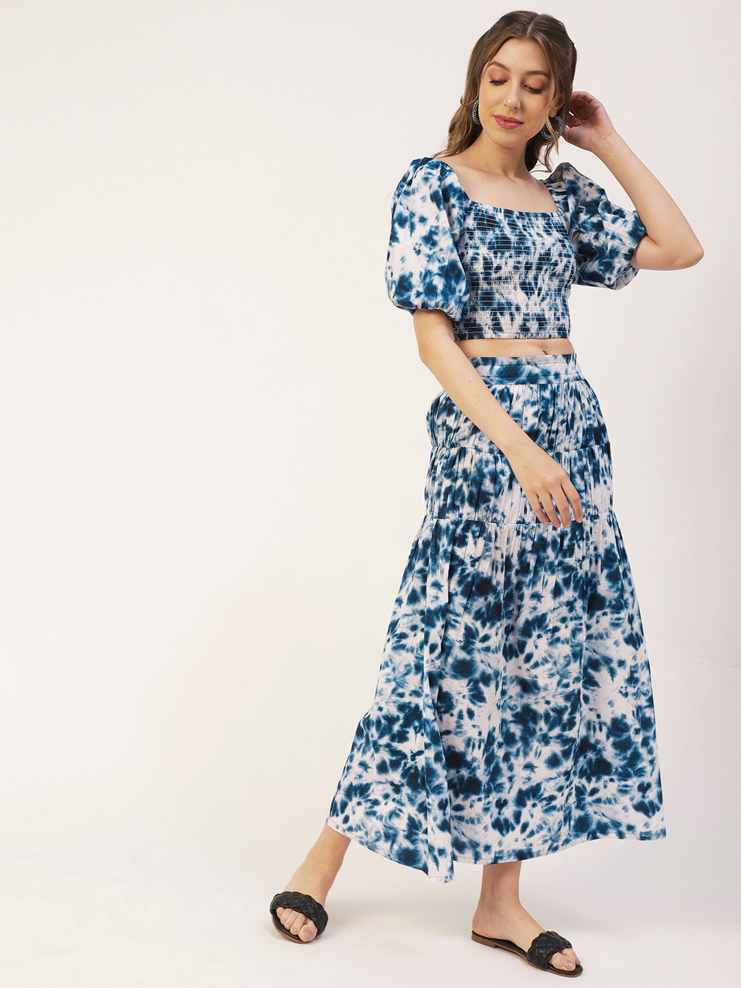 Summer 2 Pcs Skirt Top Set
