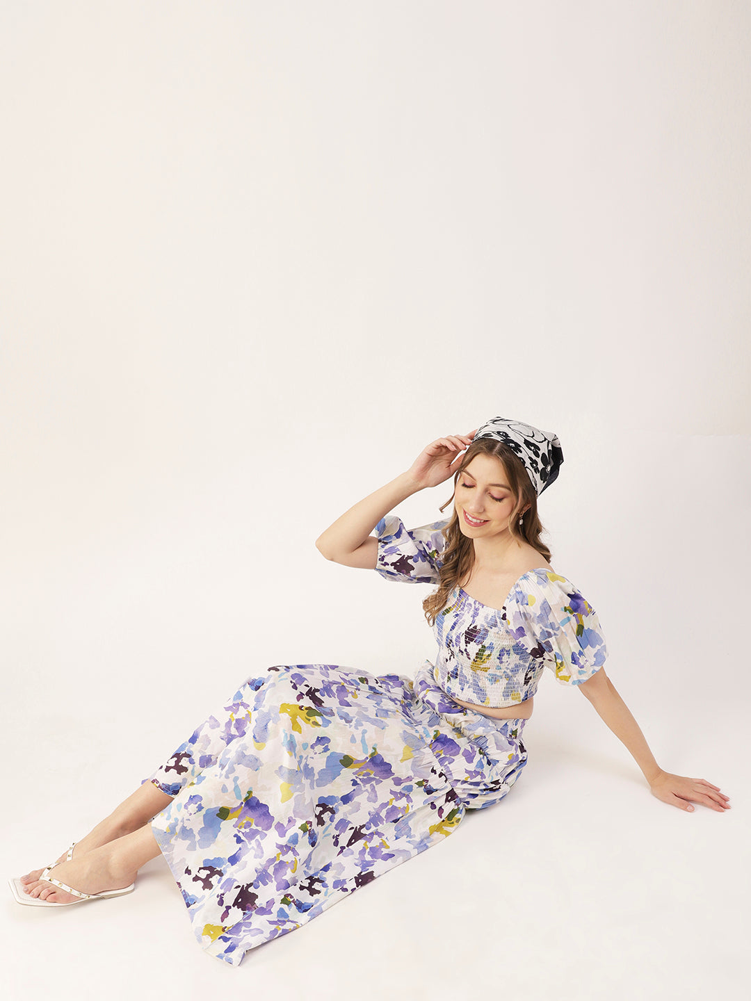 Summer 2 Pcs Skirt Top Set