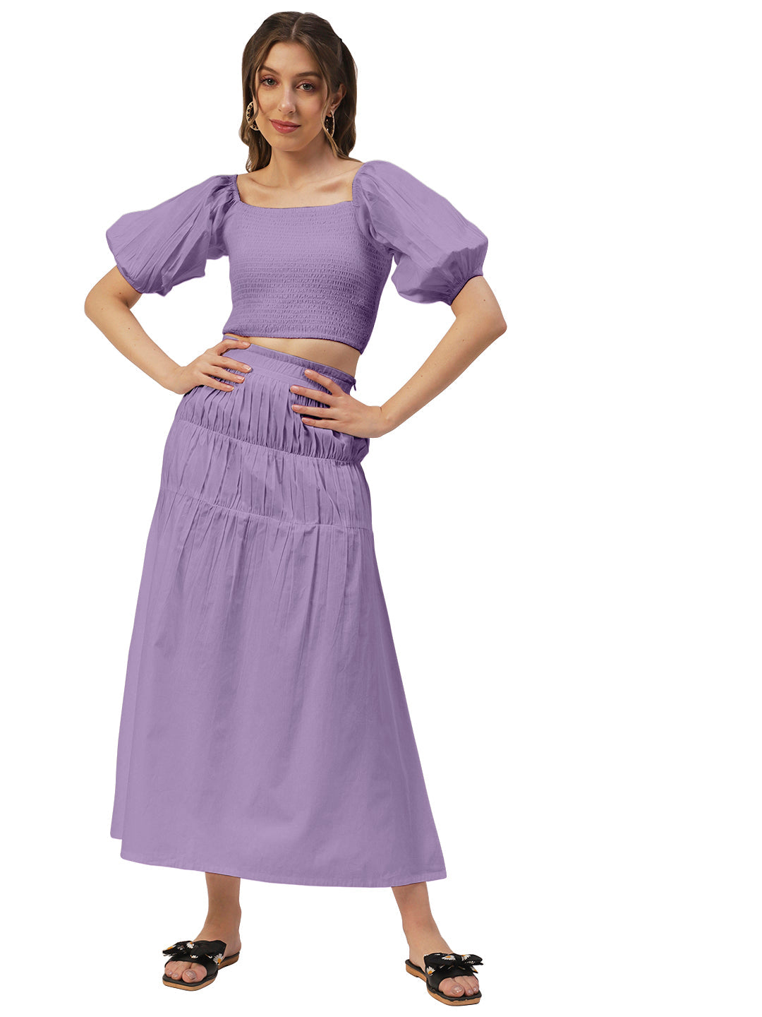 Summer 2 Pcs Skirt Top Set
