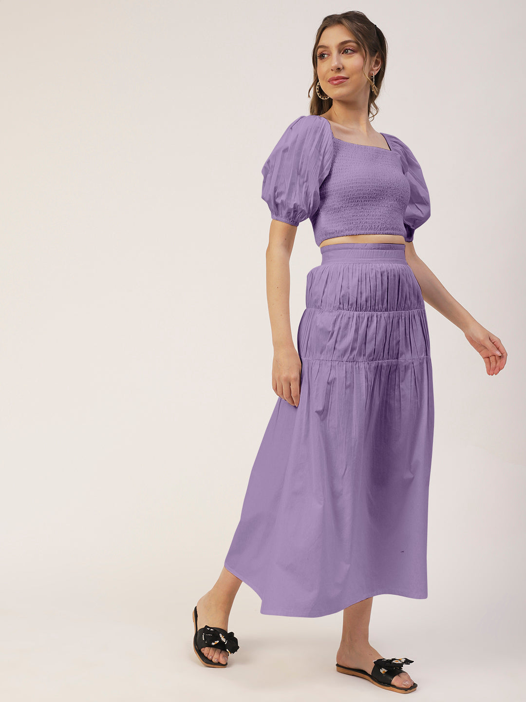 Summer 2 Pcs Skirt Top Set