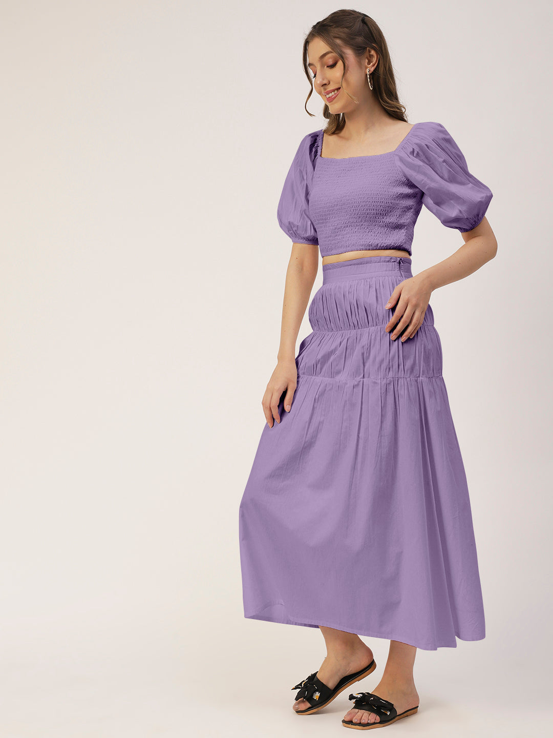 Summer 2 Pcs Skirt Top Set