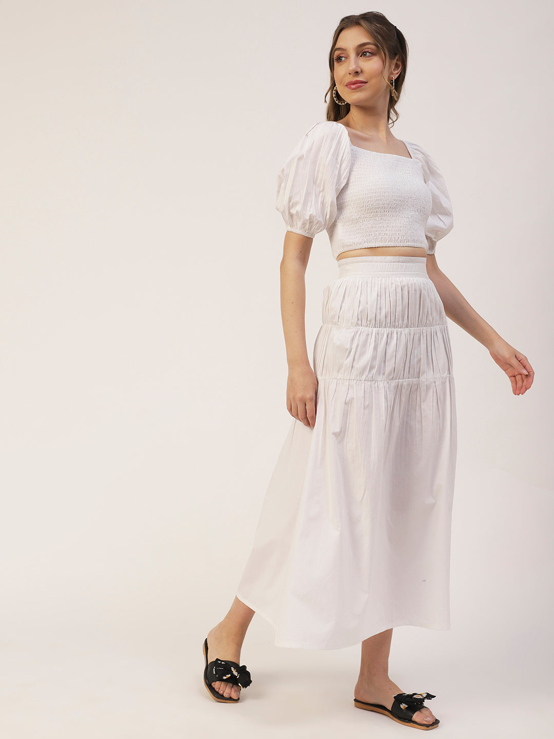 Summer 2 Pcs Skirt Top Set