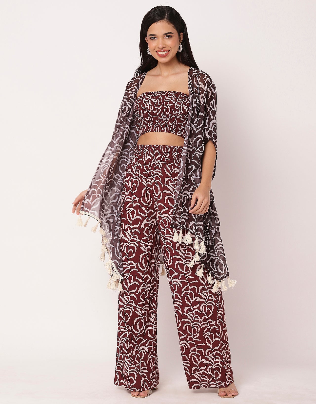 3-Piece Coord Set Women's Beachwear Outfit