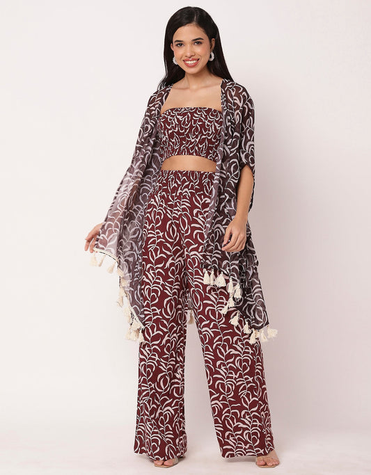 3-Piece Coord Set Women's Beachwear Outfit