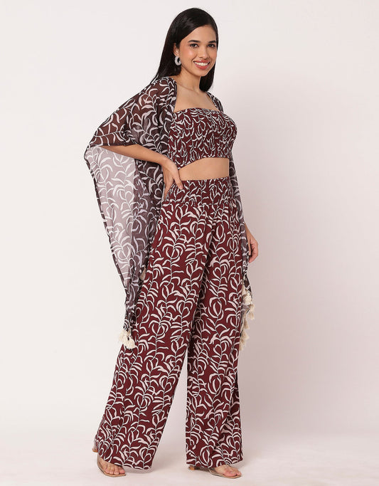 3-Piece Coord Set Women's Beachwear Outfit