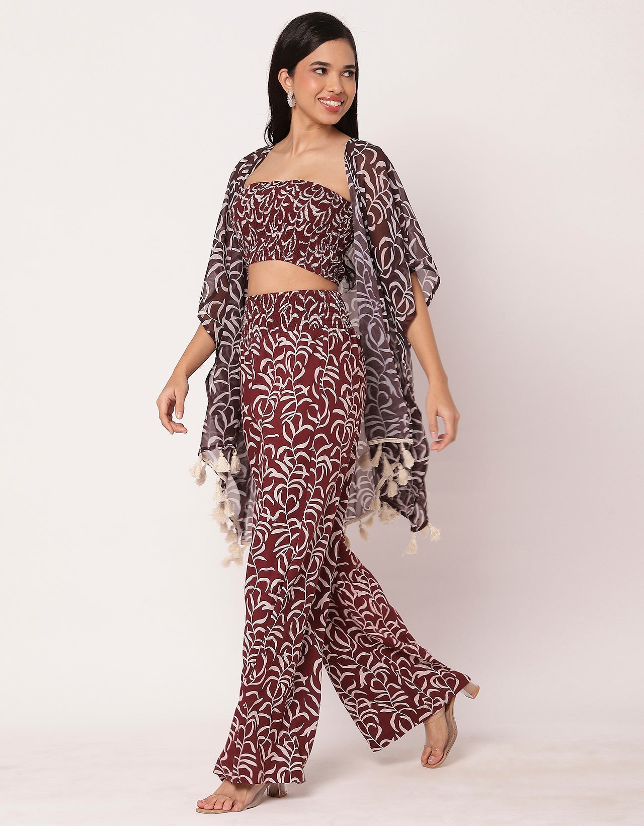 3-Piece Coord Set Women's Beachwear Outfit