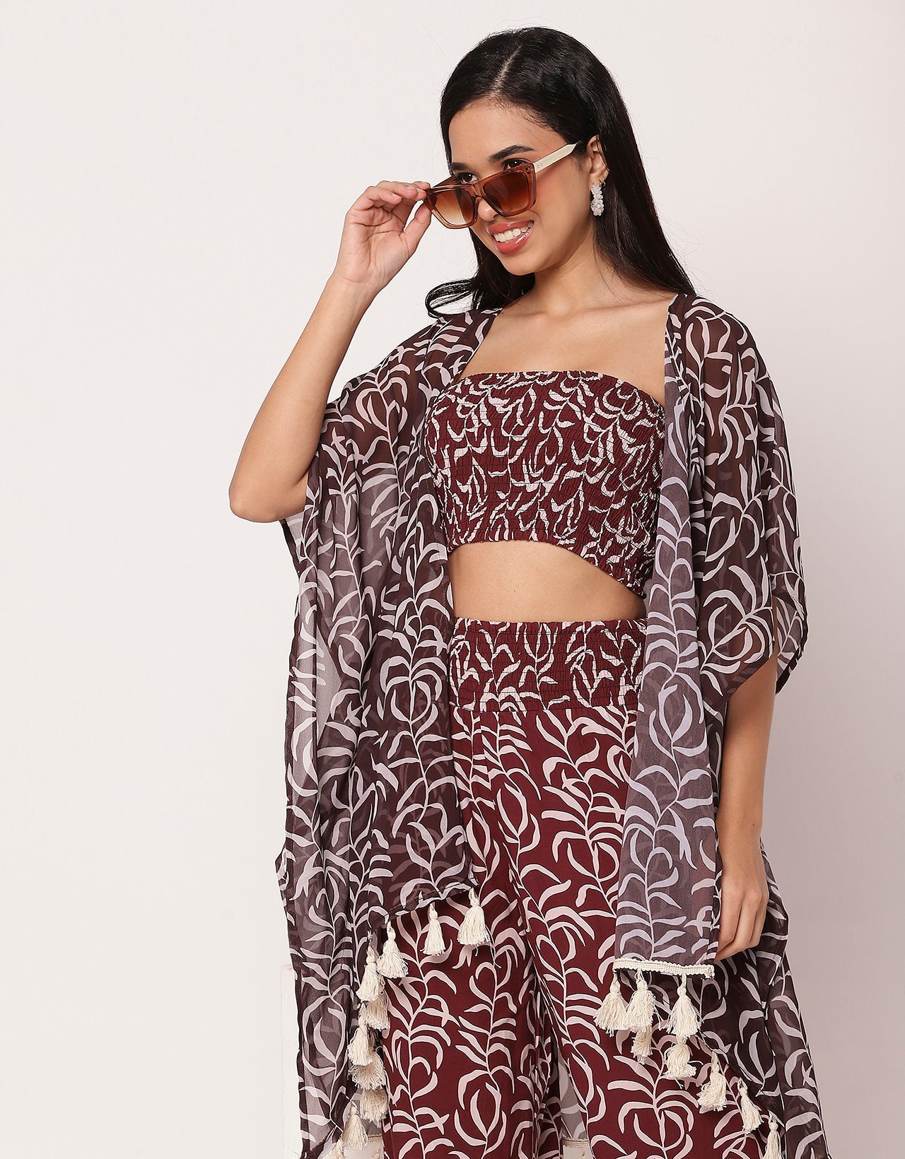 3-Piece Coord Set Women's Beachwear Outfit