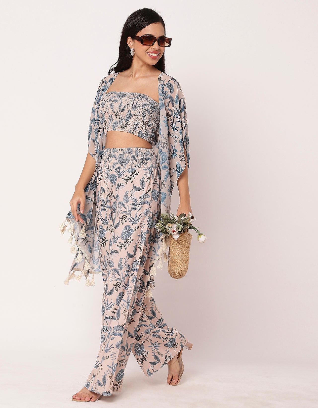 3-Piece Coord Set Women's Beachwear Outfit