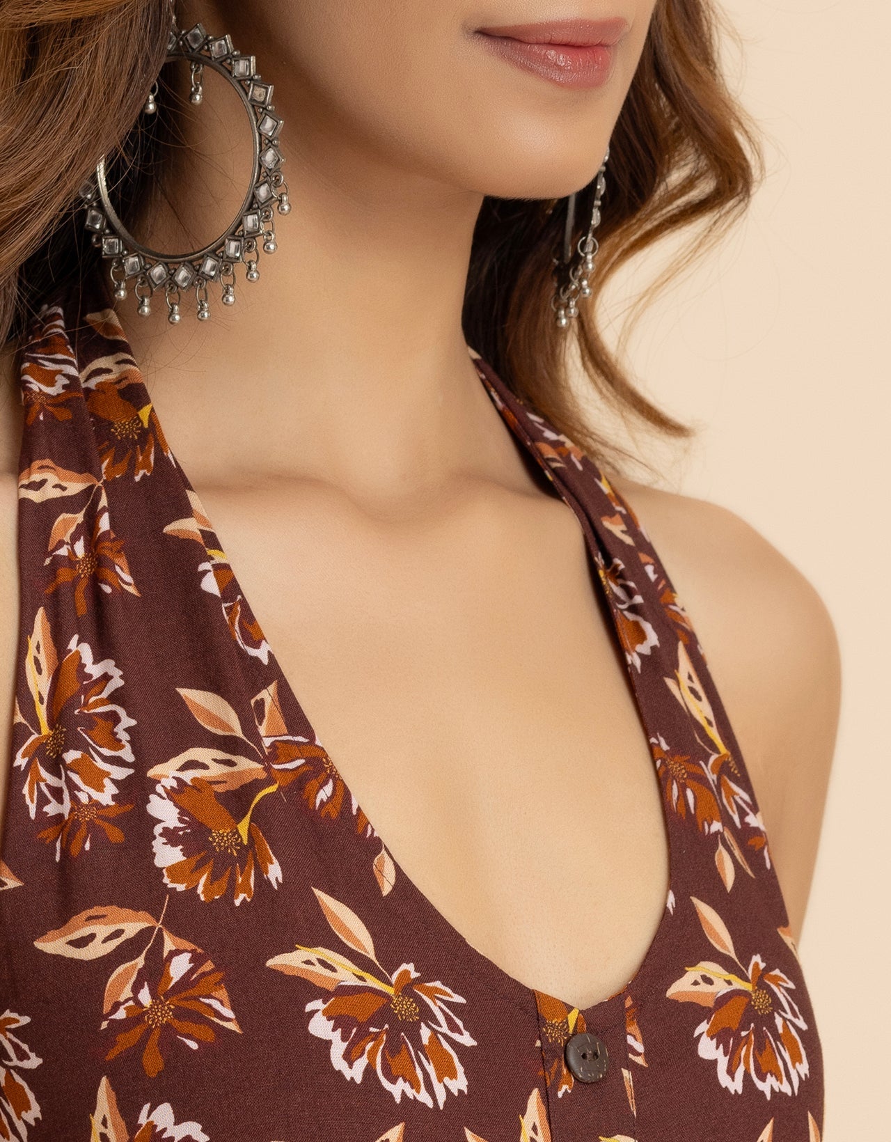 Printed Summer Jumpsuit For Women