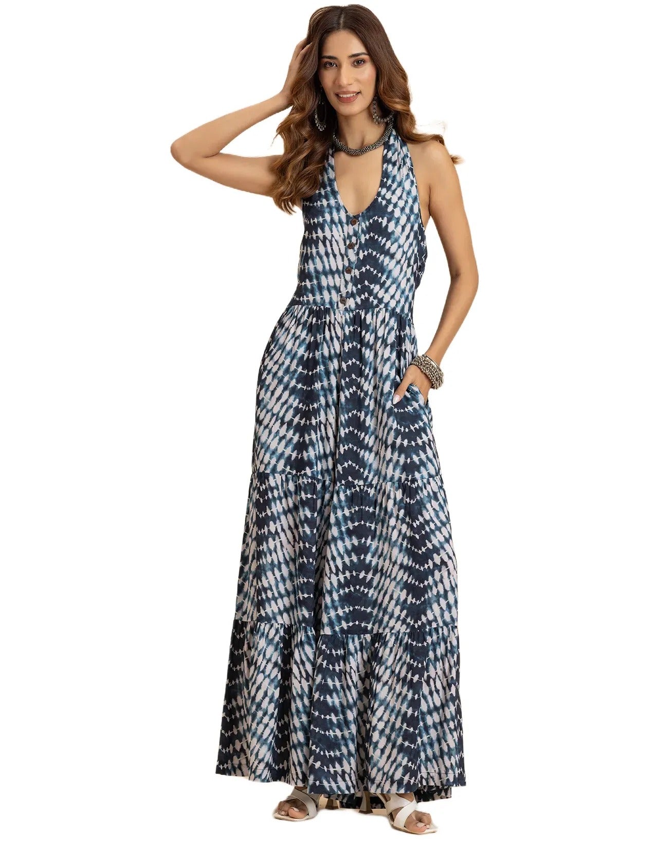 Printed Summer Jumpsuit For Women