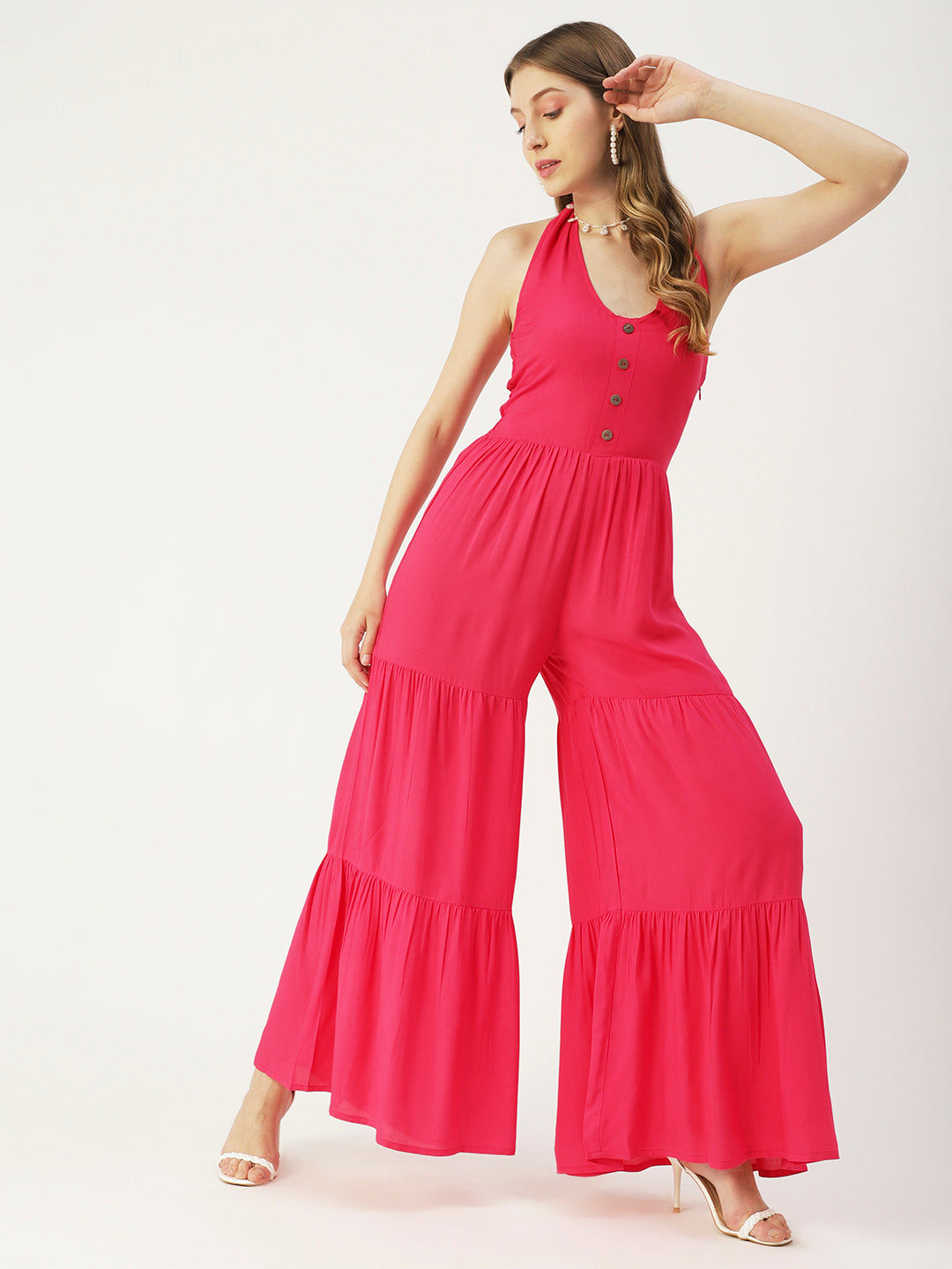 halter jumpsuit