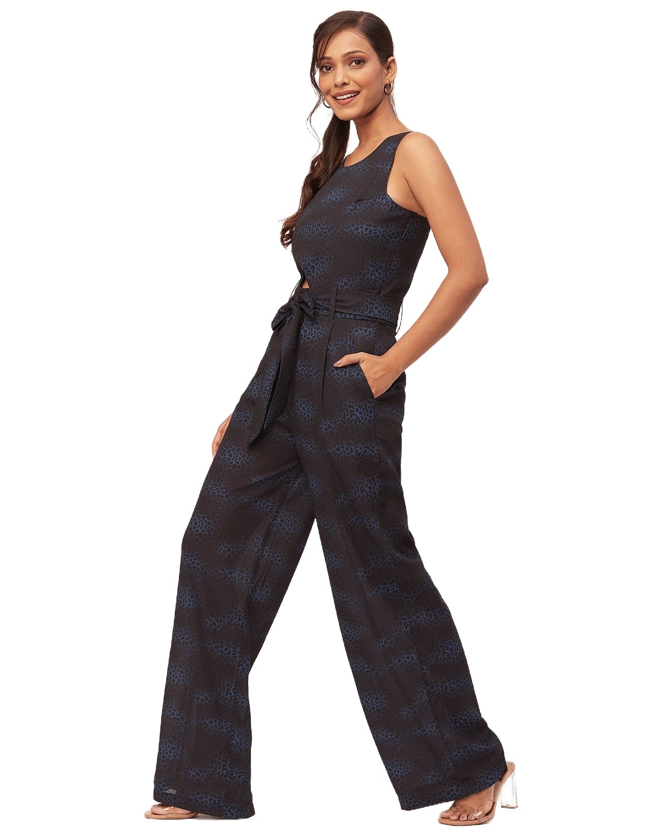 Printed Jumpsuits, Sleeveless