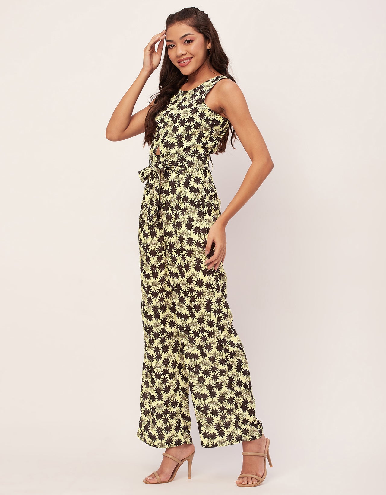 Printed Jumpsuits, Sleeveless