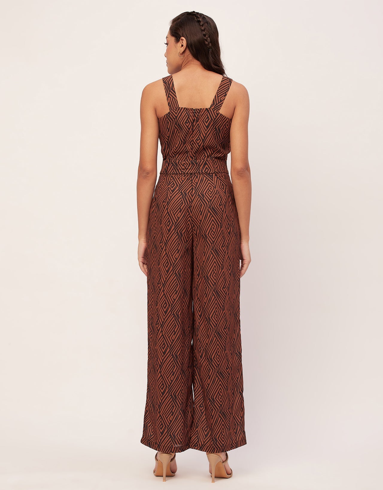 Printed Jumpsuits, Sleeveless