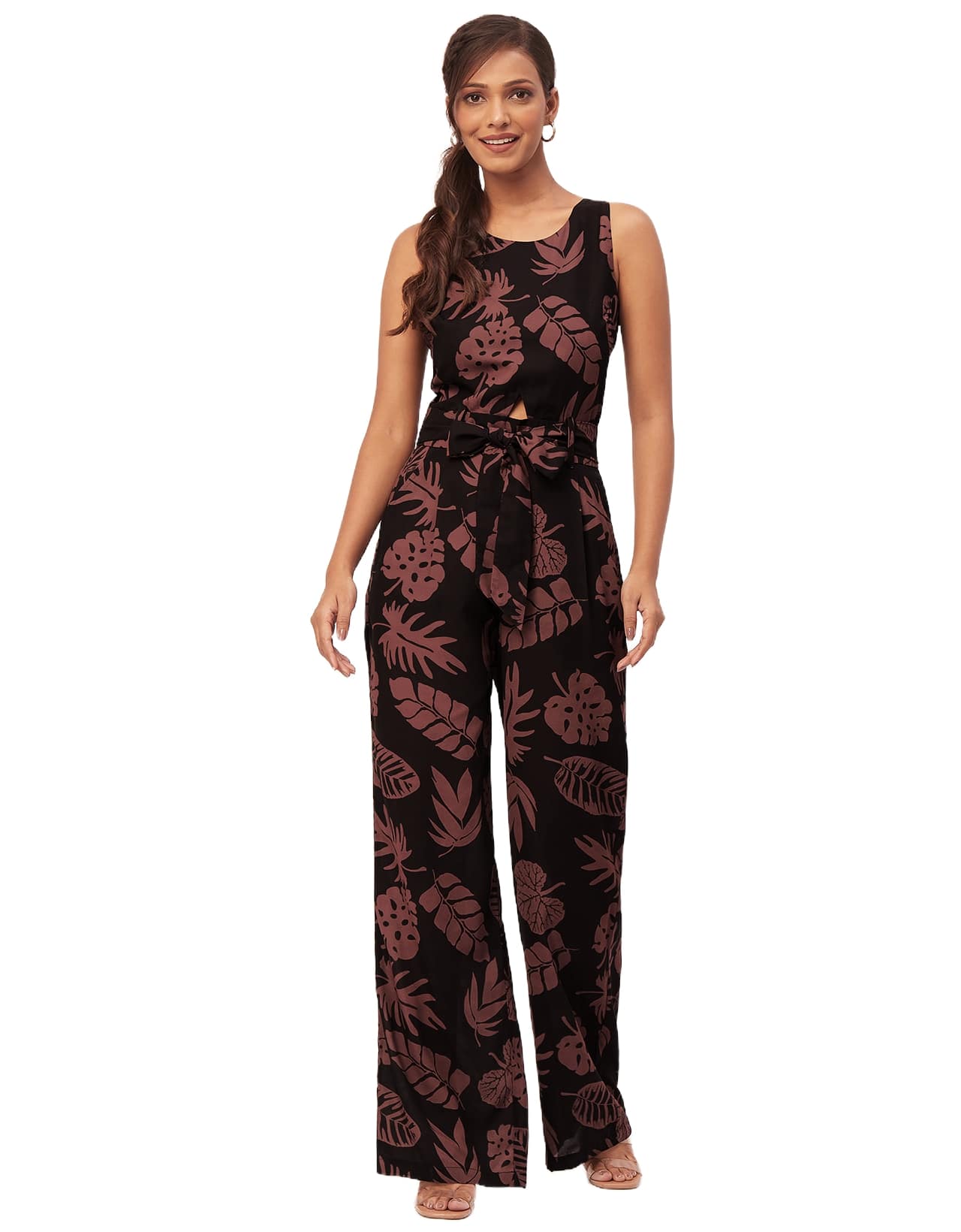 Printed Jumpsuits, Sleeveless