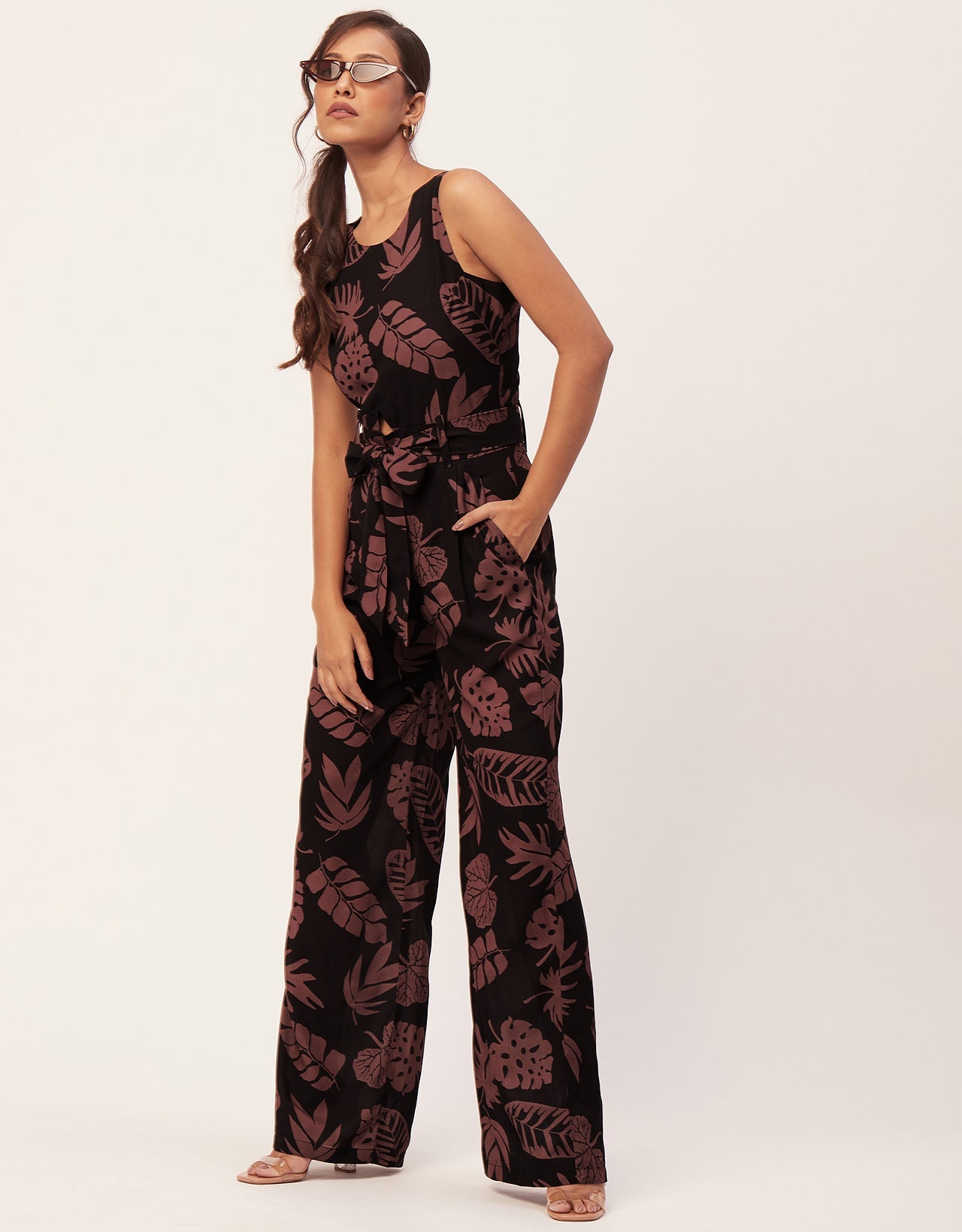 Printed Jumpsuits, Sleeveless