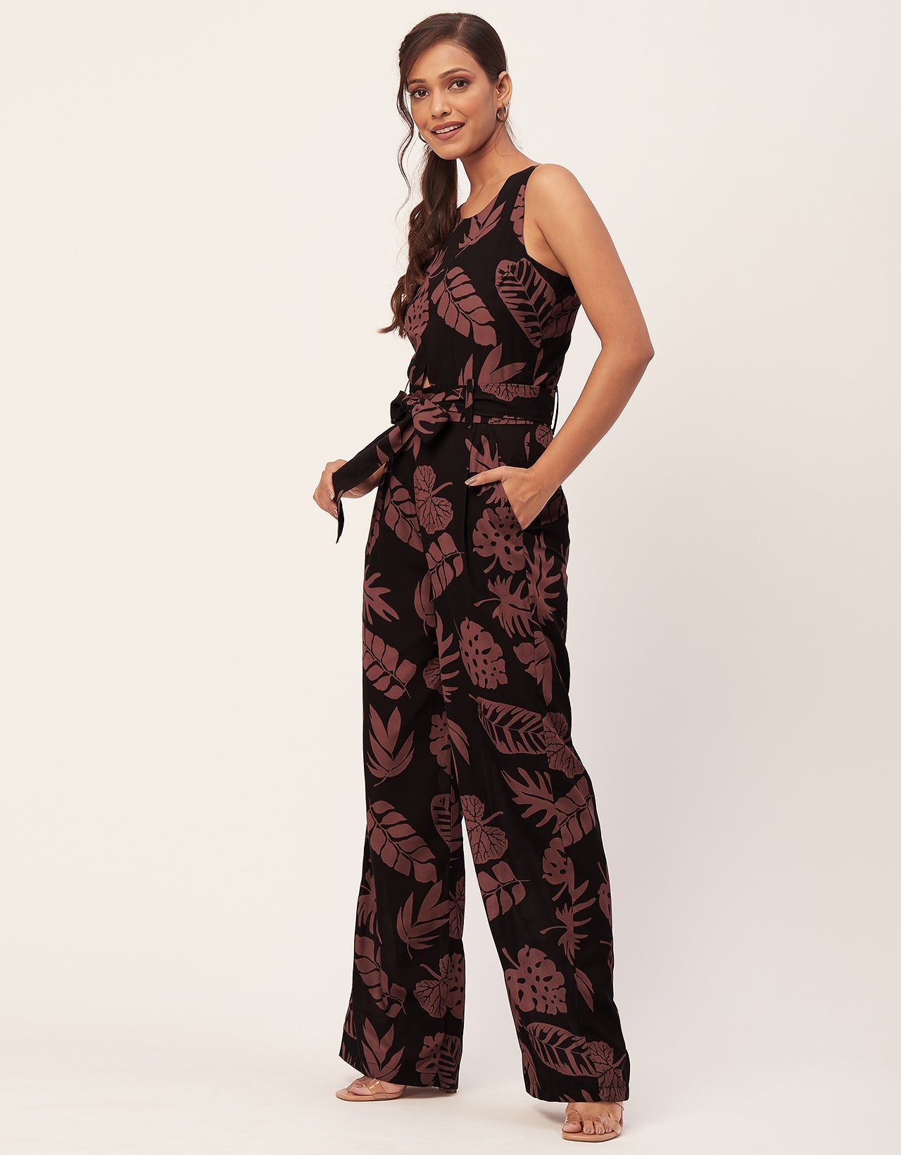 Printed Jumpsuits, Sleeveless
