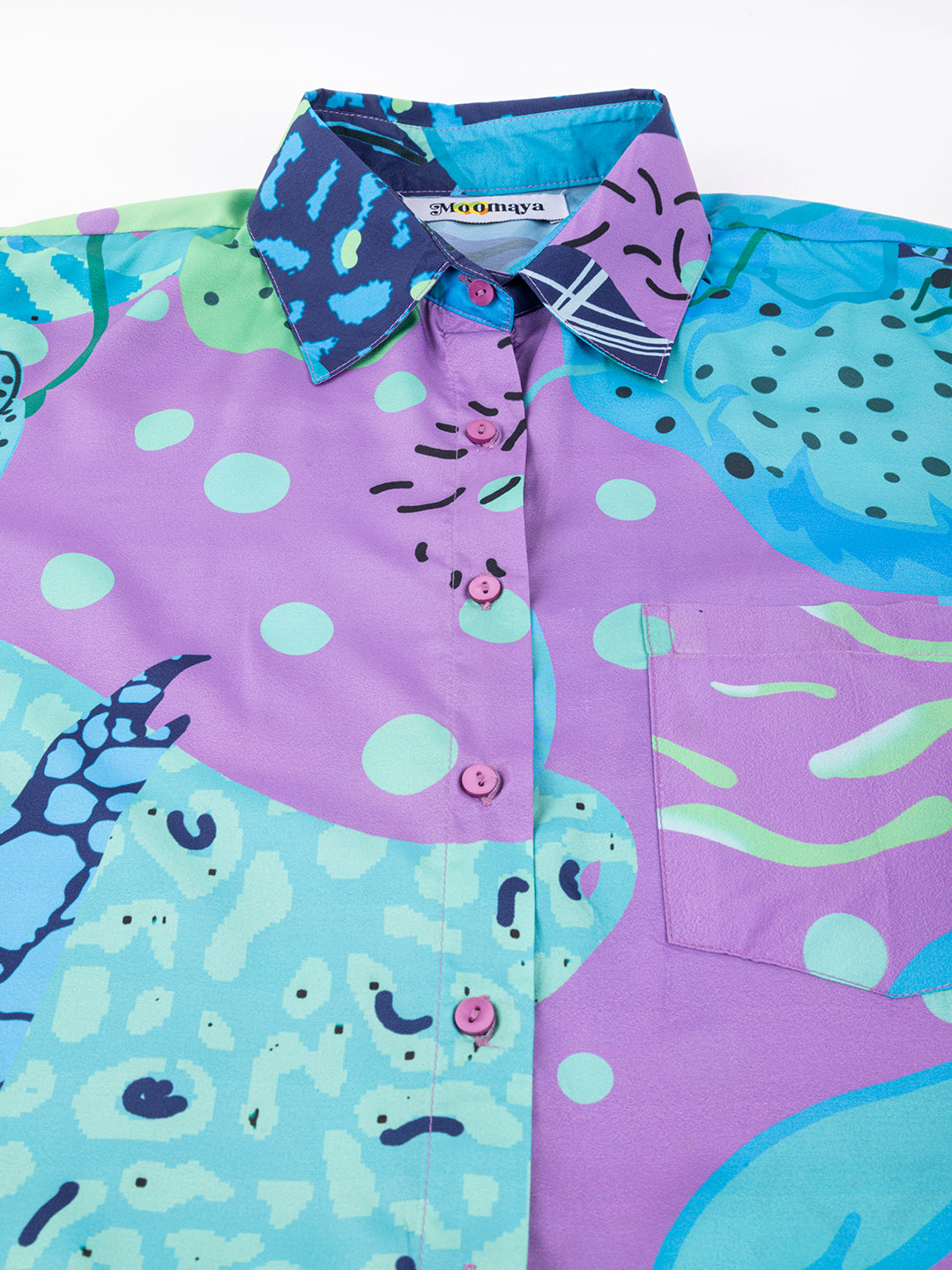 Tropical Long Shirts, Short Sleeve