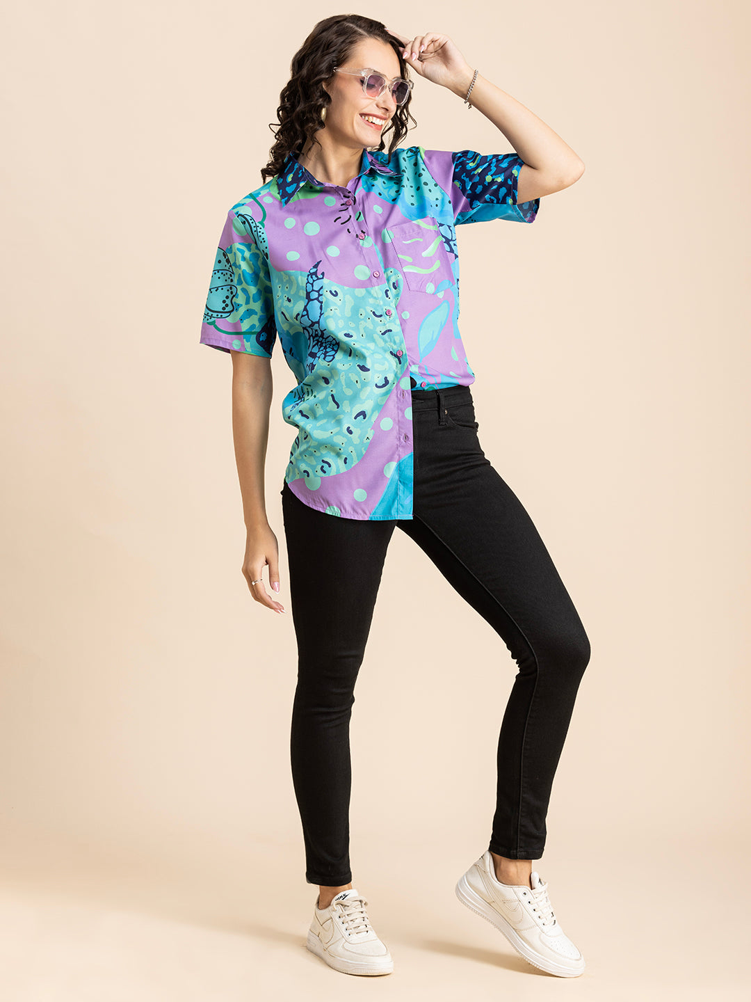 Tropical Long Shirts, Short Sleeve