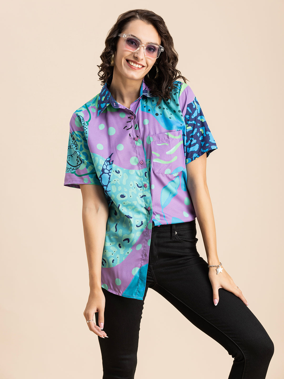 Tropical Long Shirts, Short Sleeve