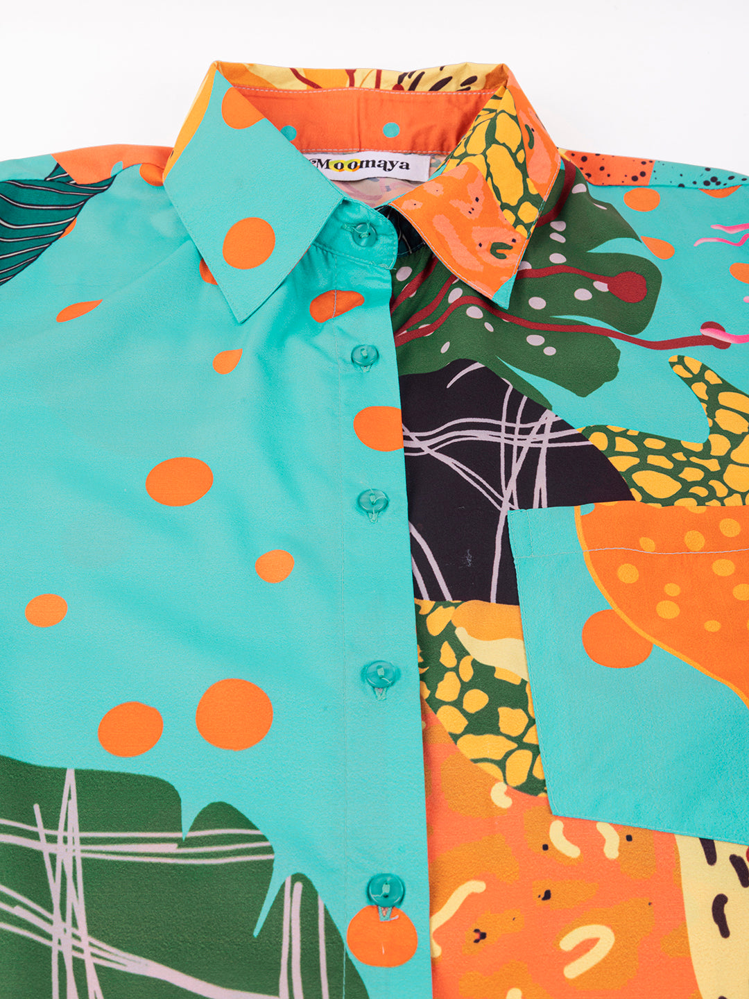 Tropical Long Shirts, Short Sleeve