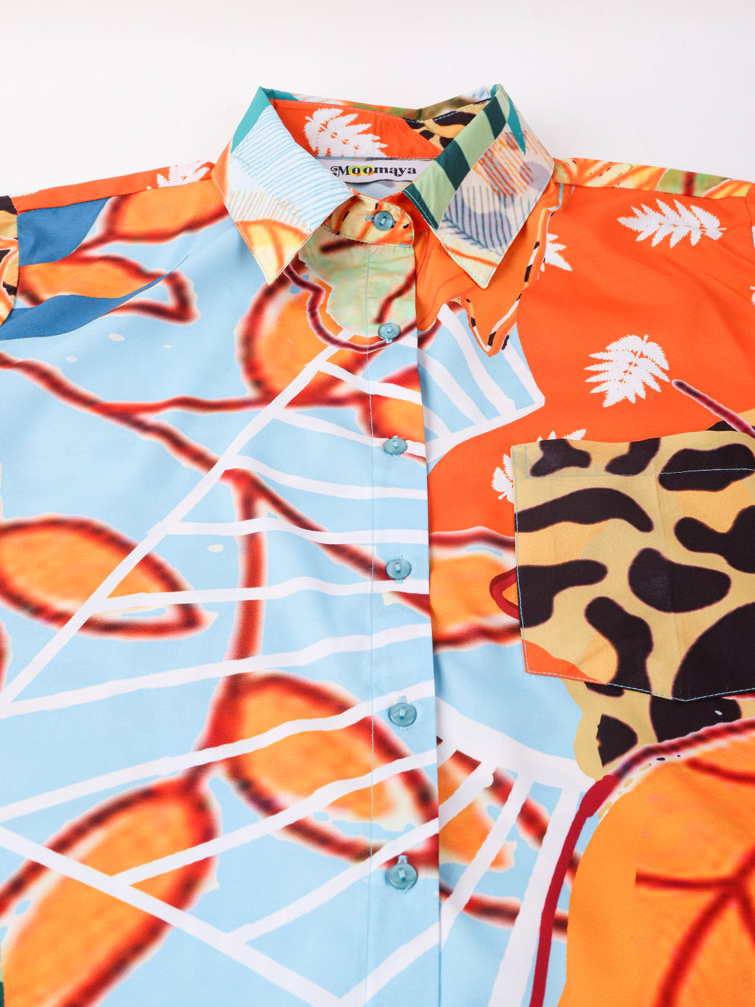Tropical Long Shirts, Short Sleeve