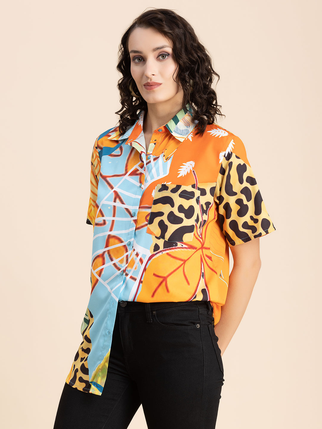 Tropical Long Shirts, Short Sleeve