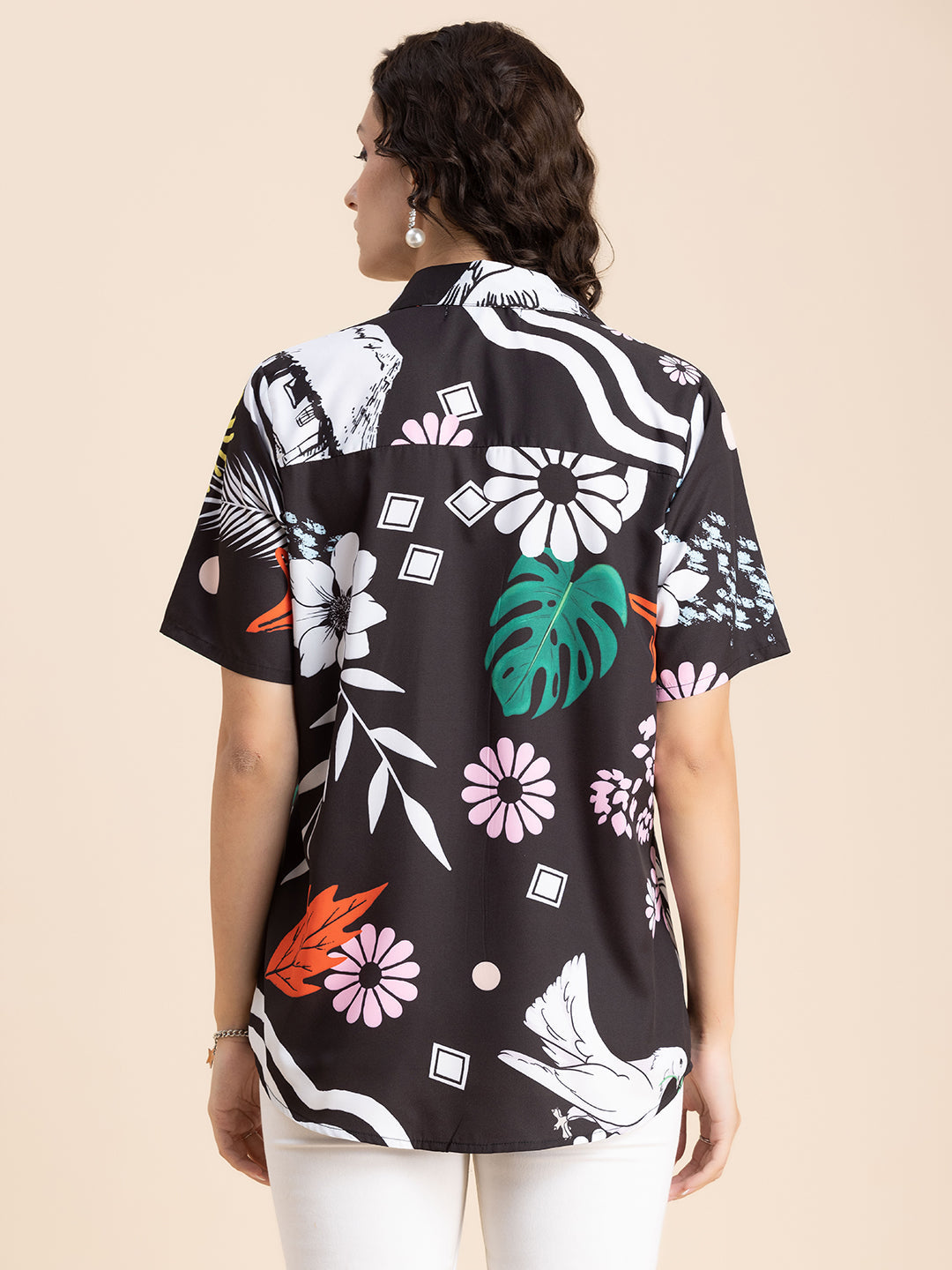 Tropical Long Shirts, Short Sleeve