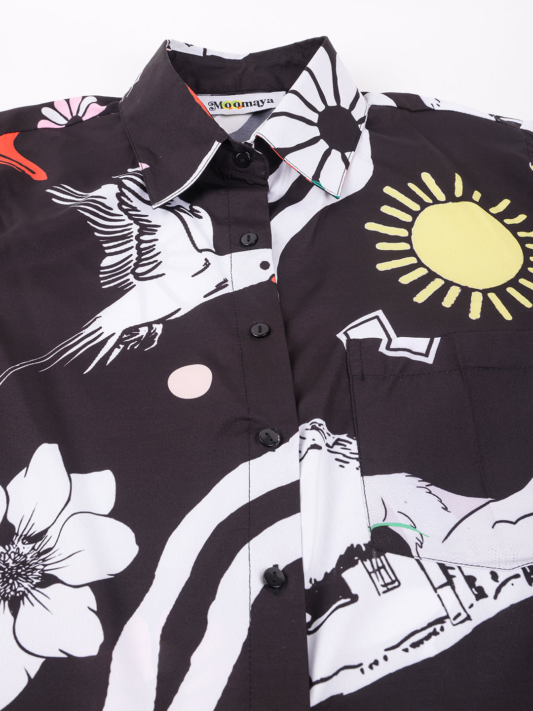 Tropical Long Shirts, Short Sleeve