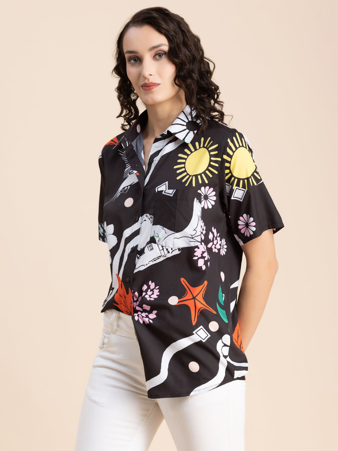 Tropical Long Shirts, Short Sleeve