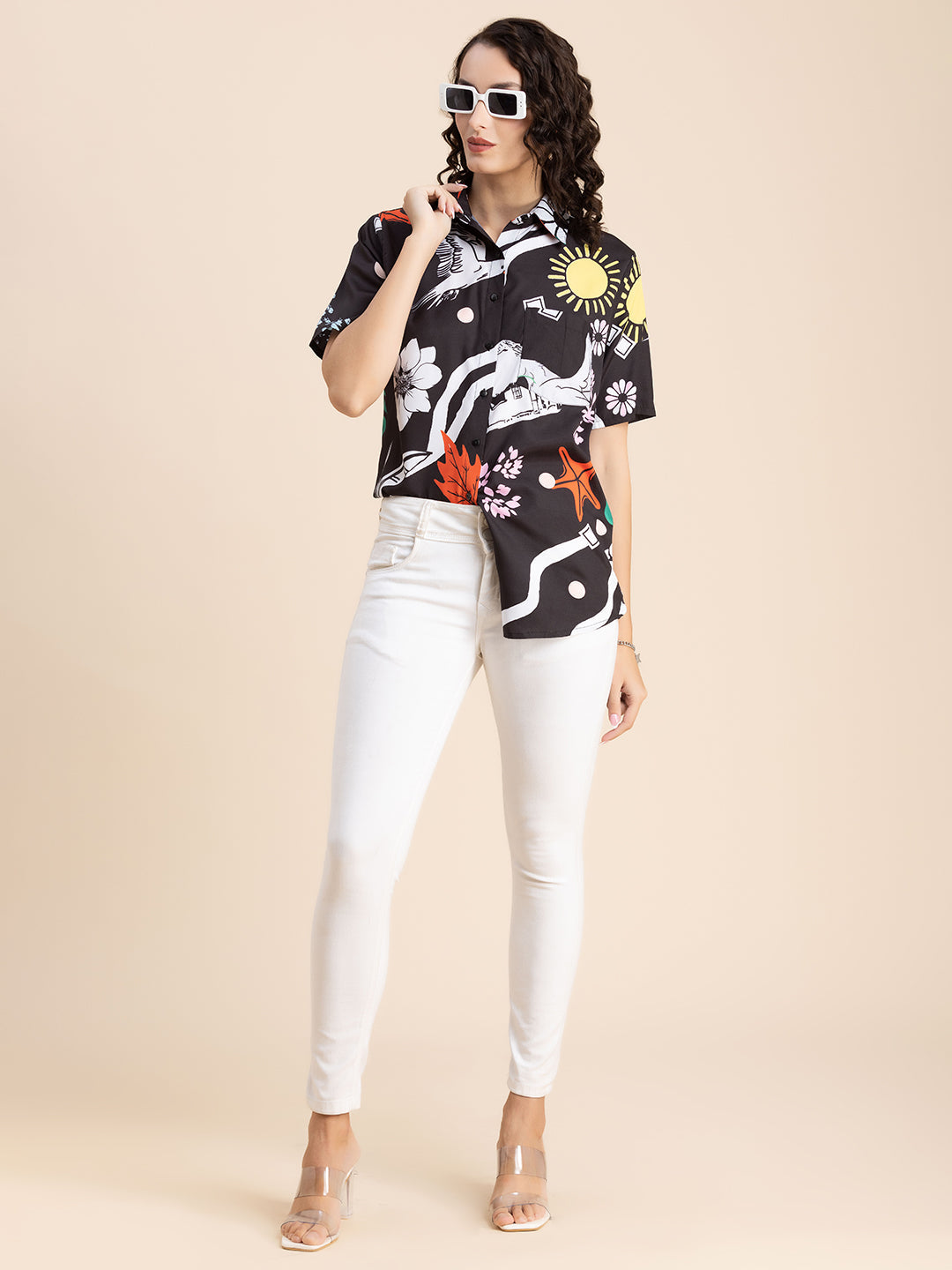 Tropical Long Shirts, Short Sleeve