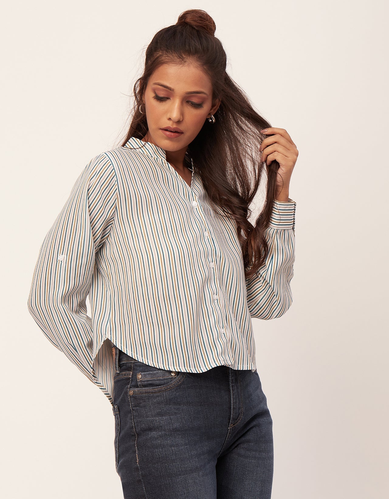 Button-Down Shirts, Roll-Up Sleeve
