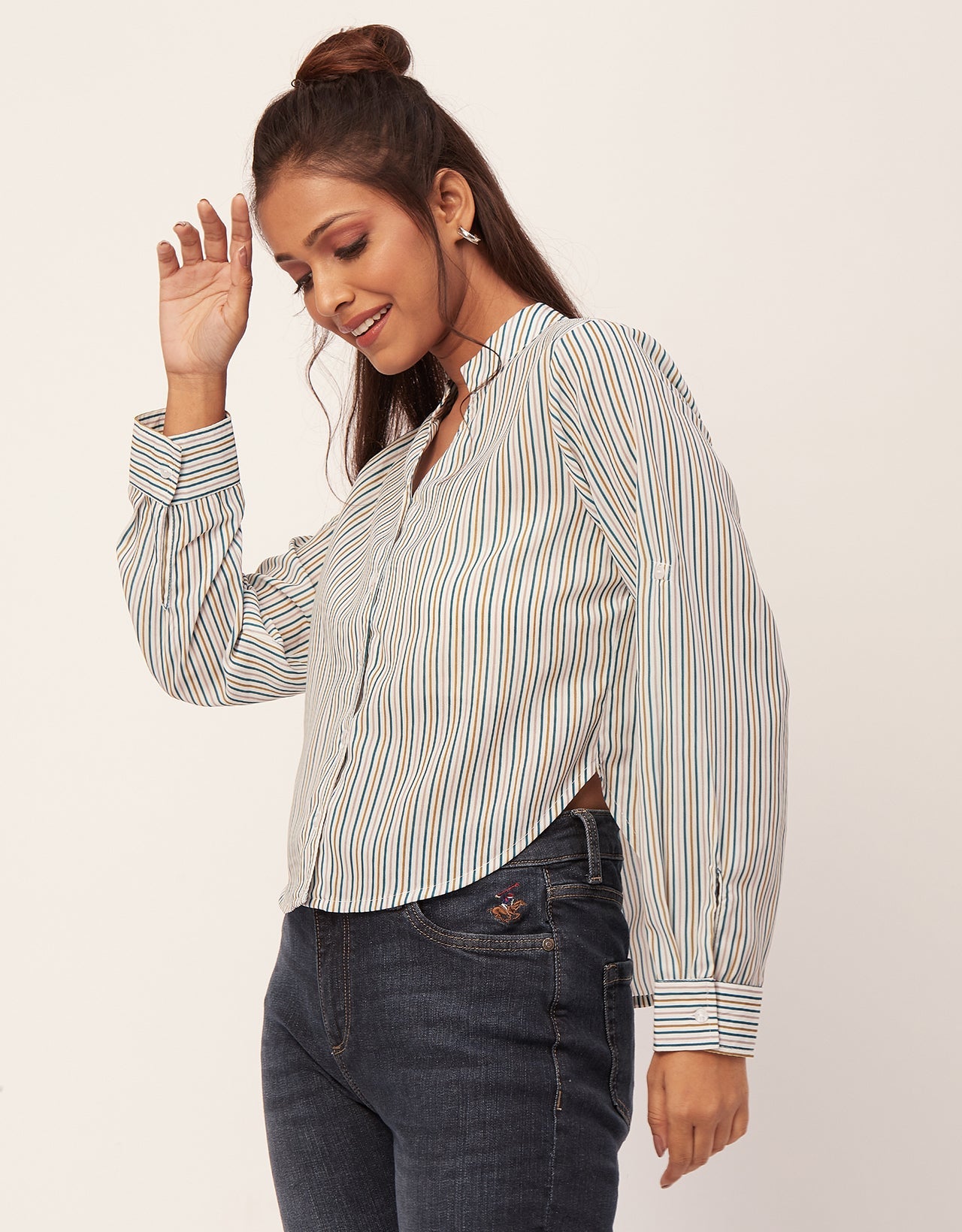 Button-Down Shirts, Roll-Up Sleeve