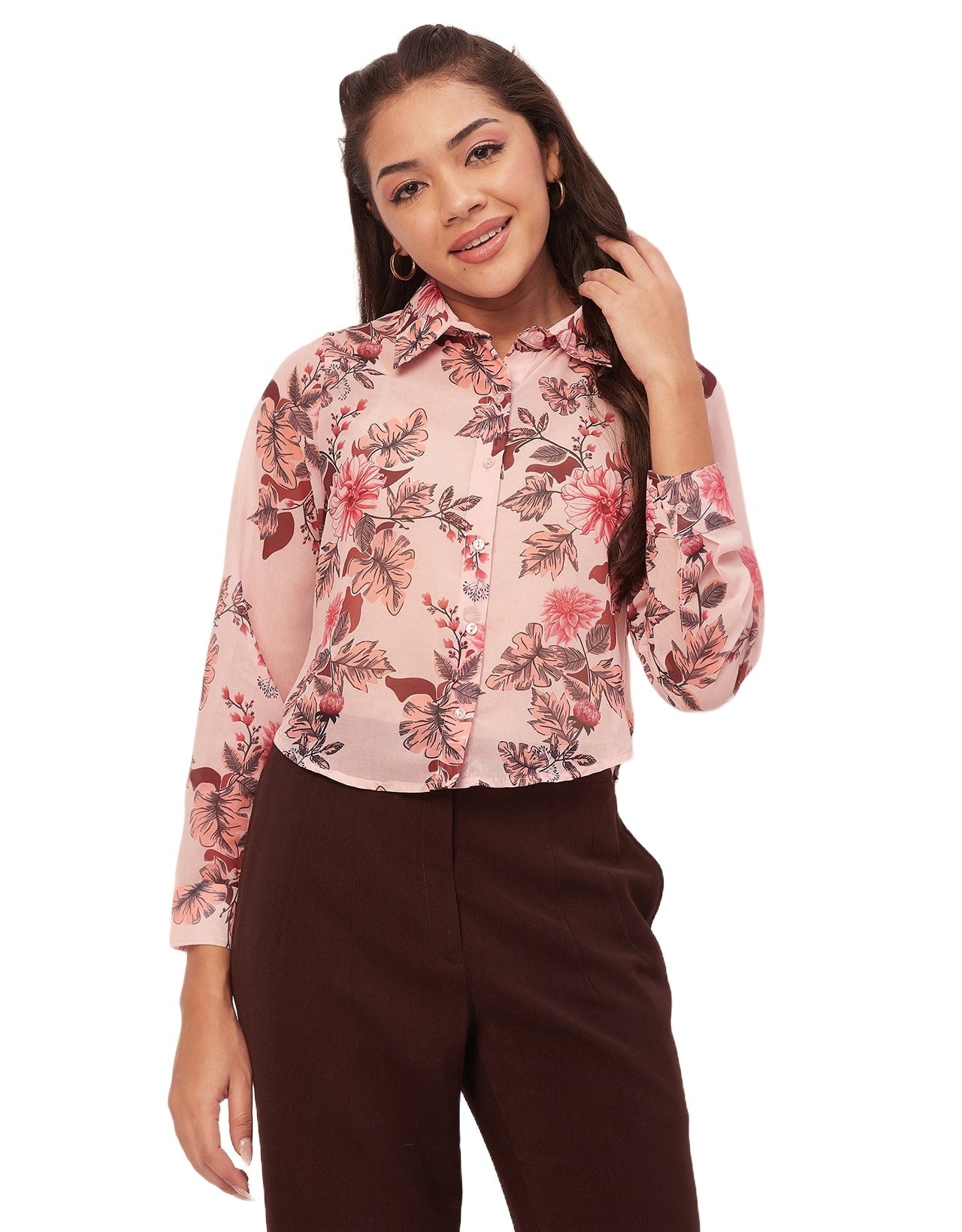 Button Down Collared She