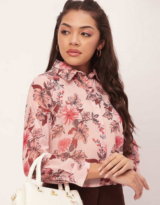 Button Down Collared She